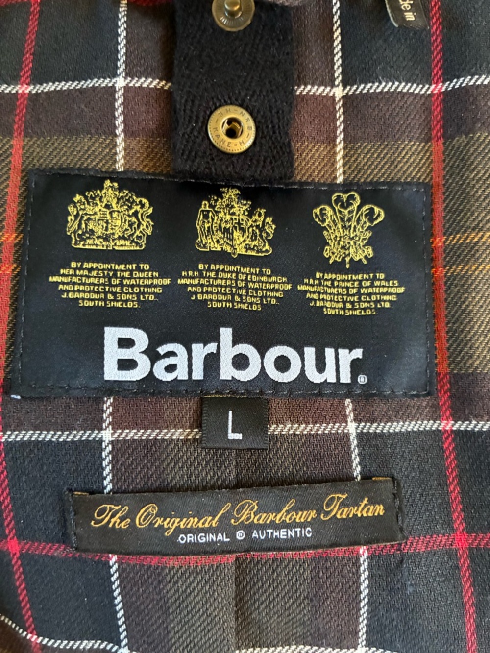 Barbour Ashby Olive - Size L - Picture 5 of 5